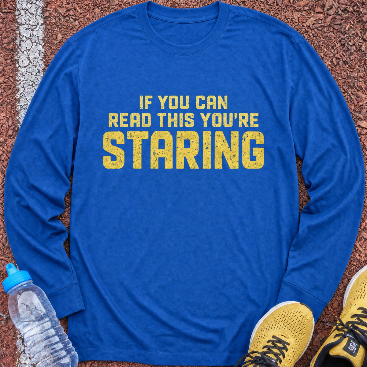 You're Staring Long Sleeve - Royal