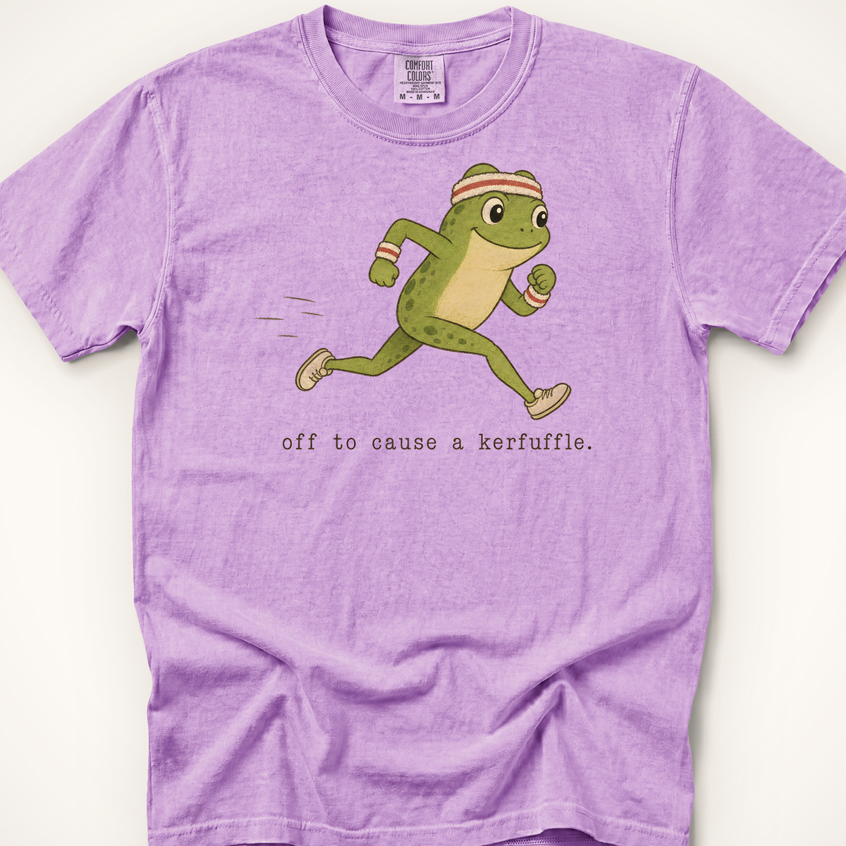 Kerfuffle Frog T-Shirt - Orchid
