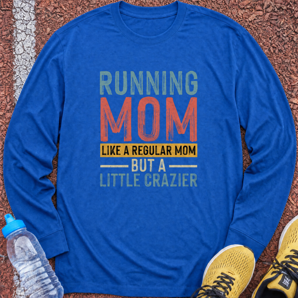 Running Mom Long Sleeve - Royal