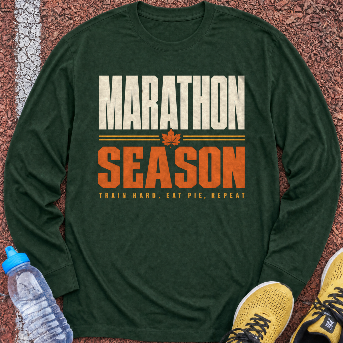 Marathon Season Long Sleeve - Forest Green
