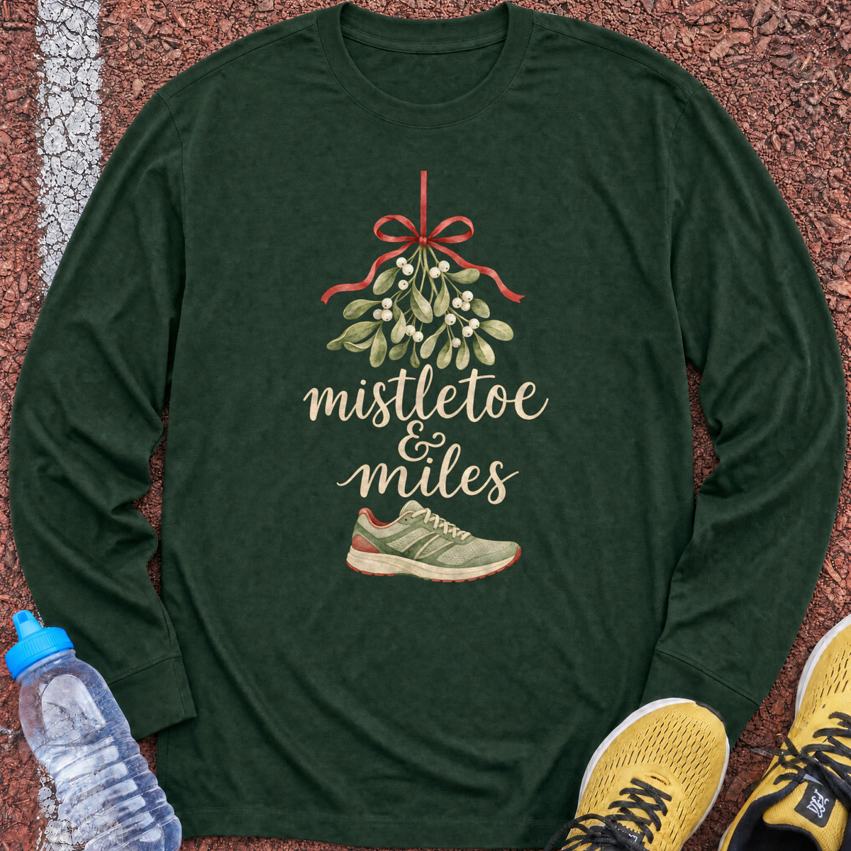 Mistletoe & Miles Long Sleeve - Forest Green