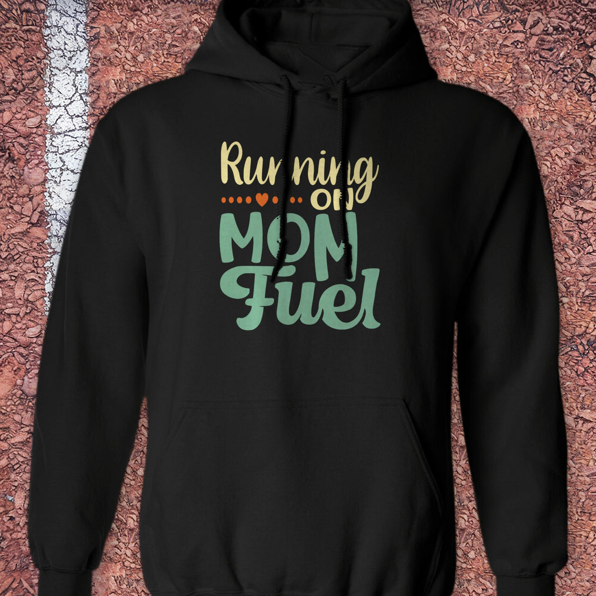 Mom Fuel Hoodie - Black