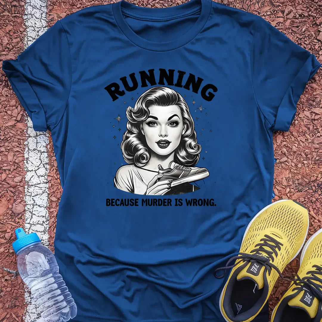 Murder is Wrong Tech Tee