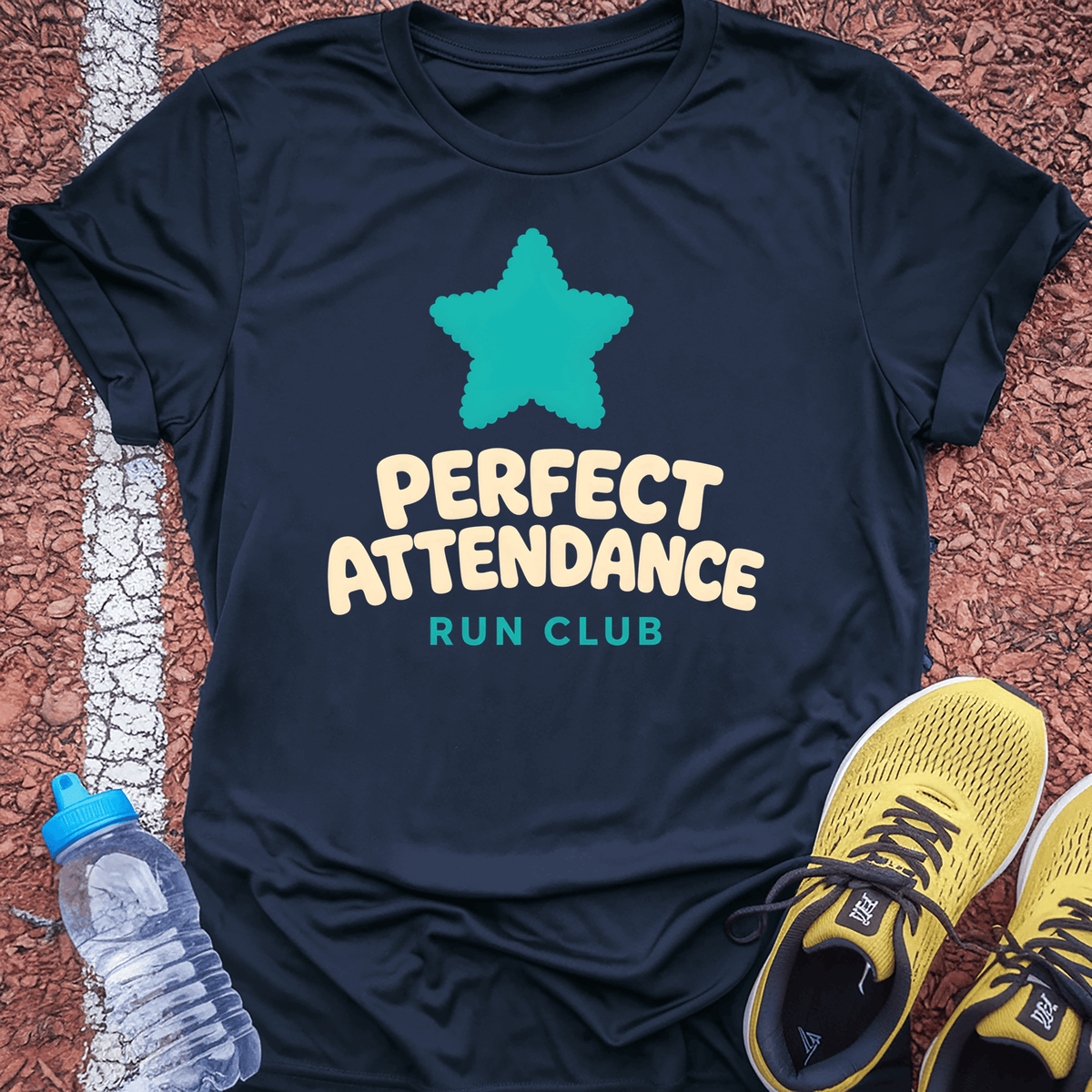 Perfect Attendance T-Shirt - Navy
