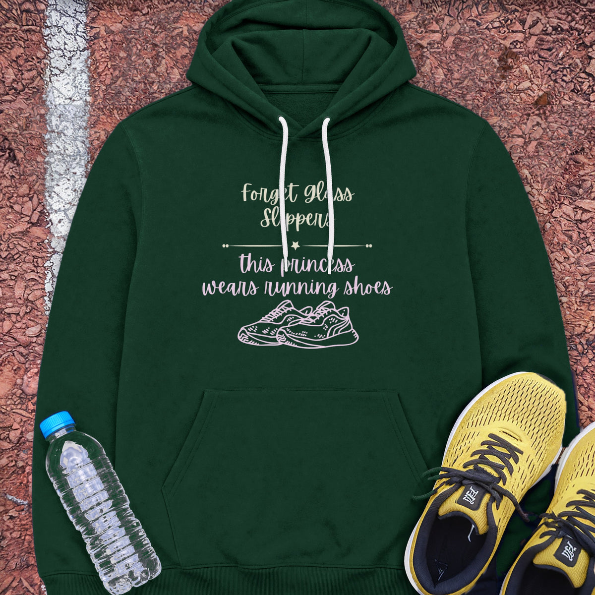 Princess Hoodie - Forest Green