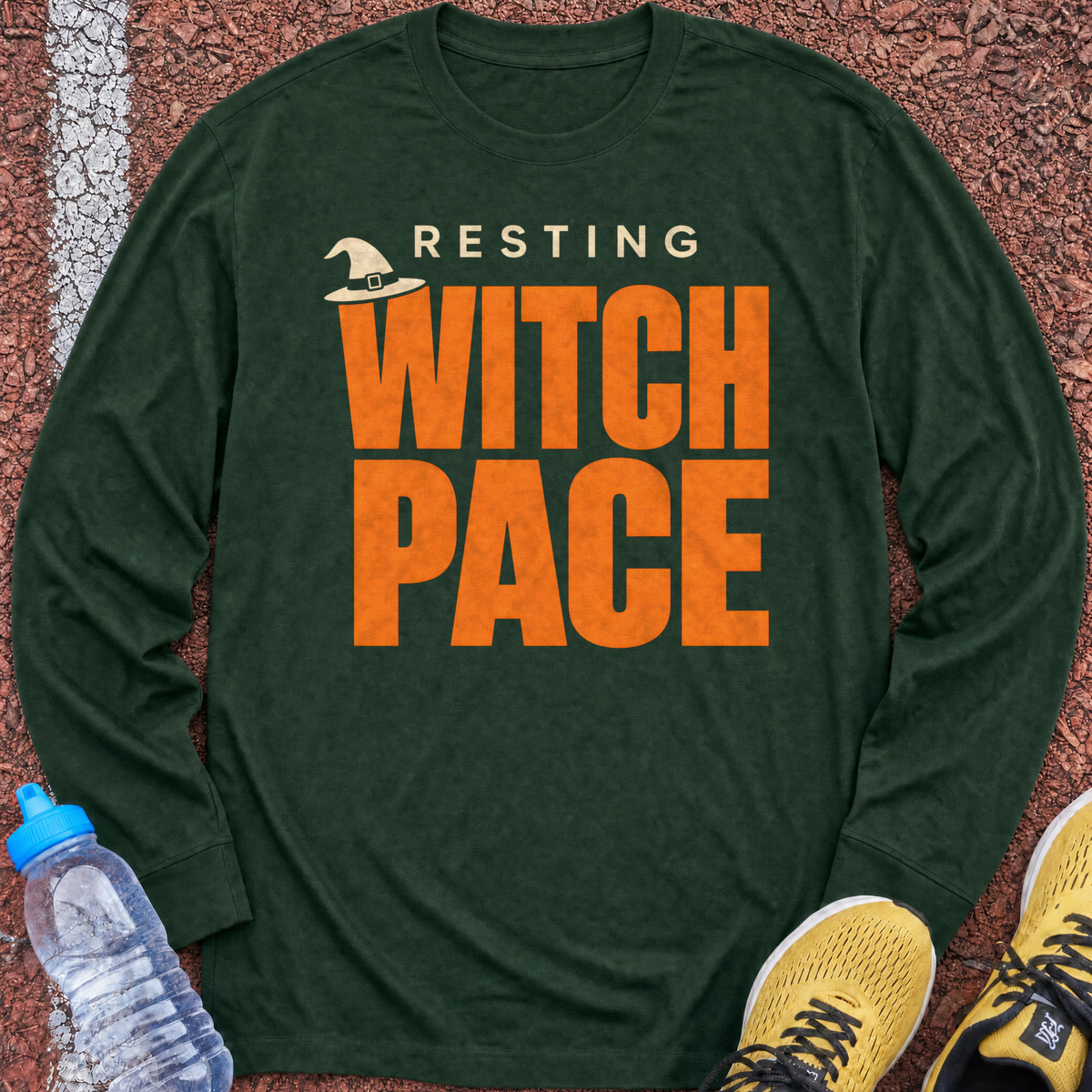 Resting Witch Pace Long Sleeve - Forest Green