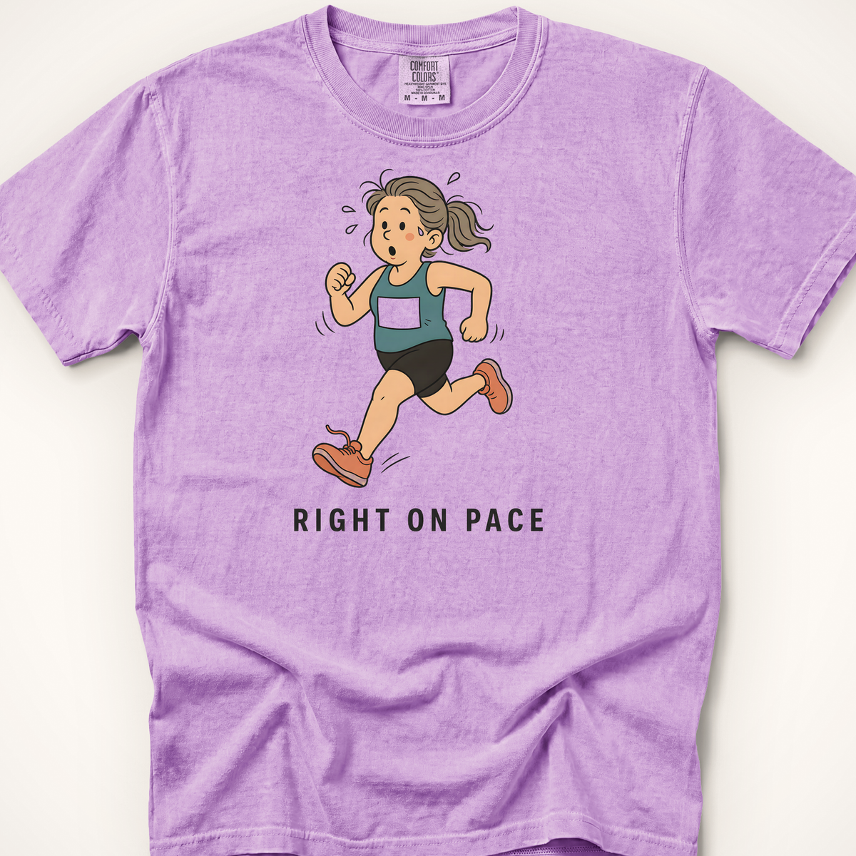 Right On Pace T-Shirt - Orchid
