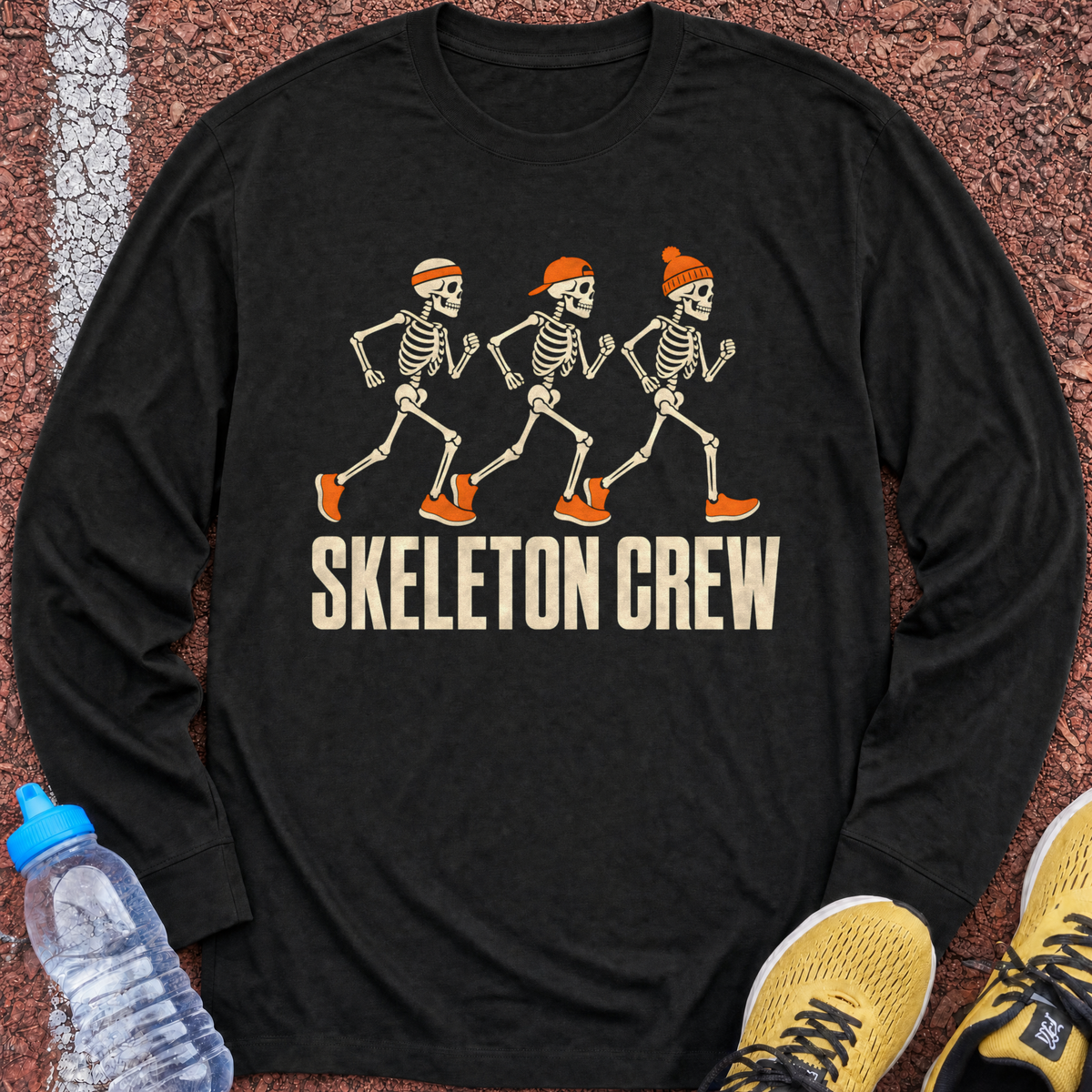 Skeleton Crew Long Sleeve - Black