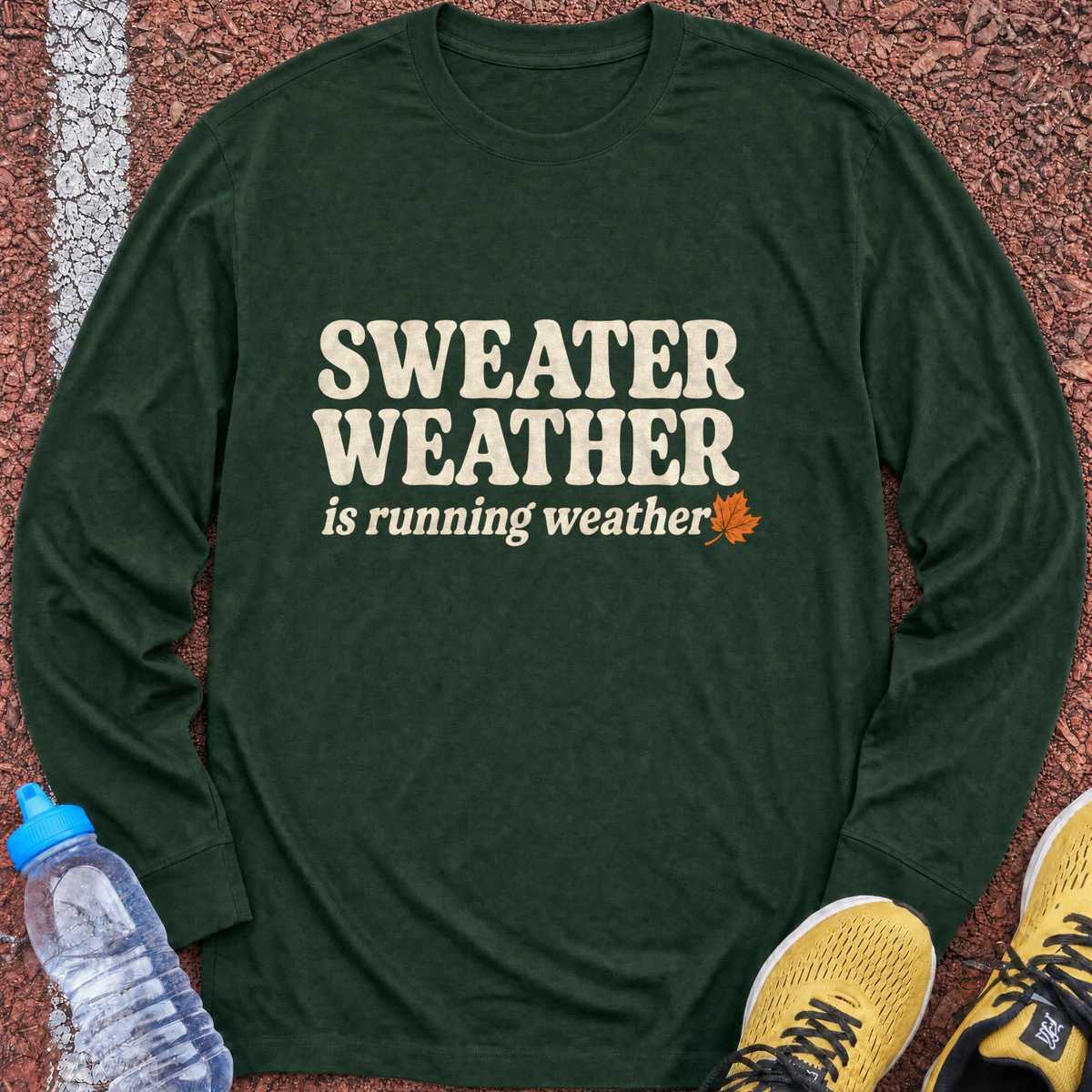 Sweater Weather Long Sleeve - Forest Green