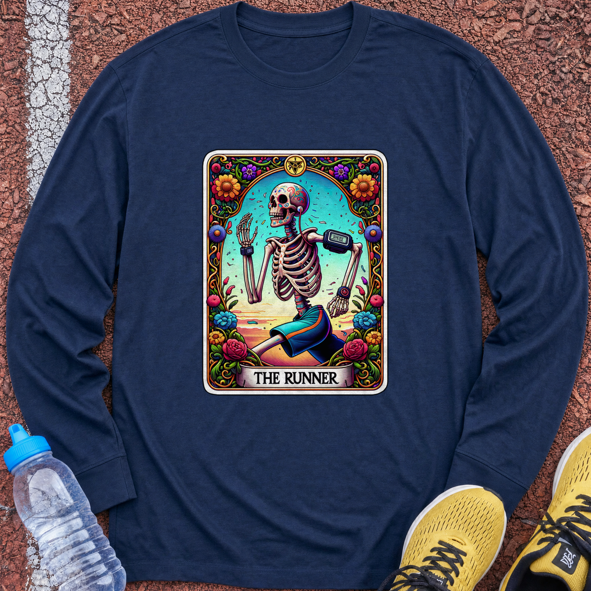 Tarot Runner Long Sleeve - Navy