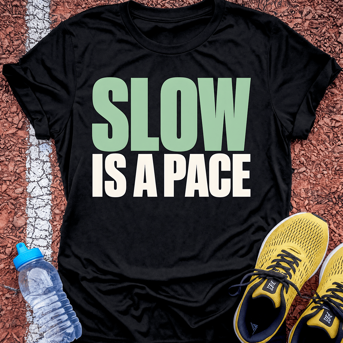 Slow Is a Pace - Black