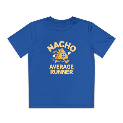 Nacho Average Runner Youth Tech Tee