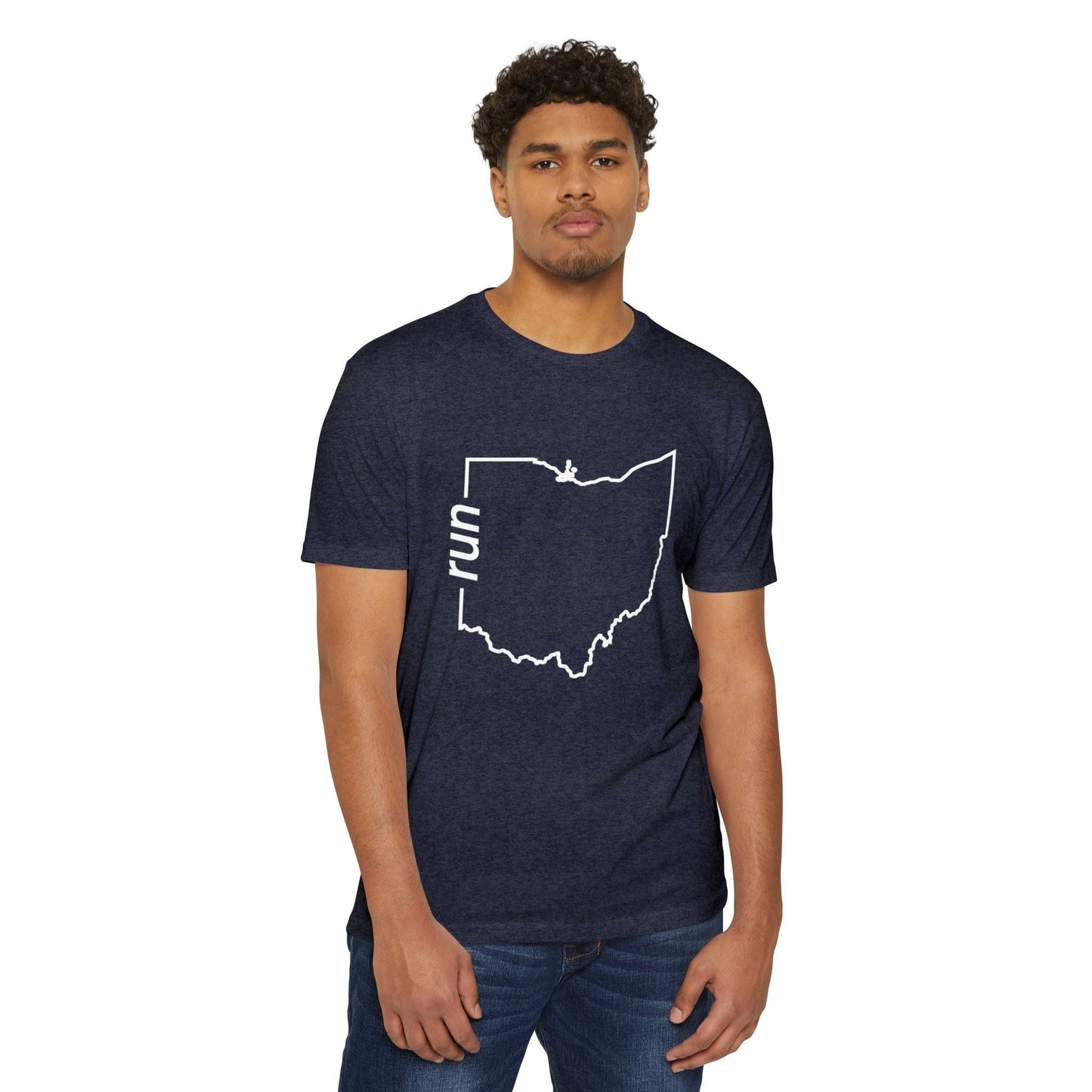 Run Ohio Blended Tee