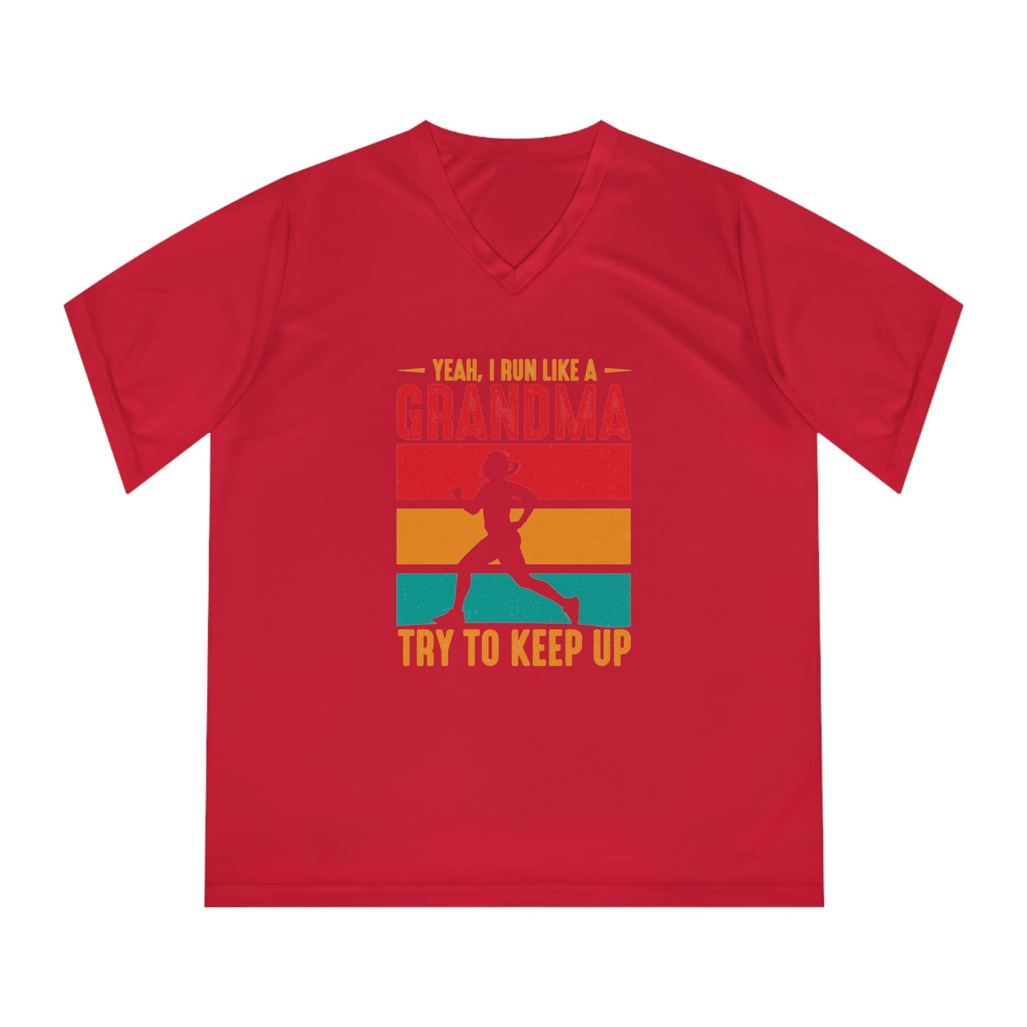 Grandma Women's V-Neck Tech Tee