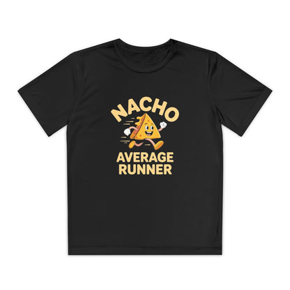 Nacho Average Runner Youth Tech Tee