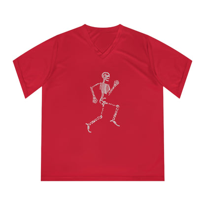 Bones Women's V-Neck Tech Tee