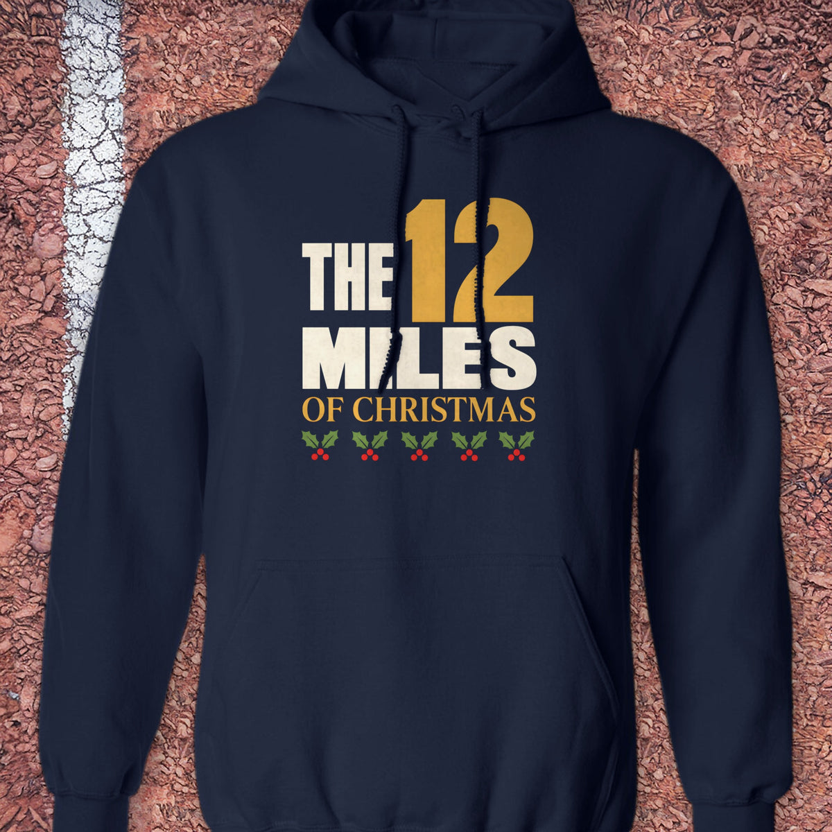 12 Miles of Christmas Hoodie - Navy