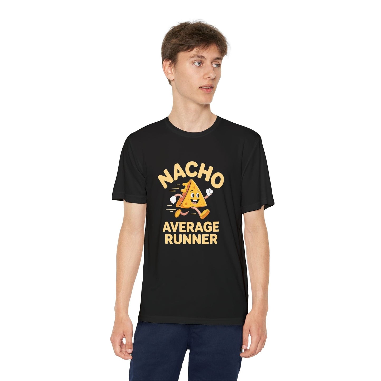 Nacho Average Runner Youth Tech Tee