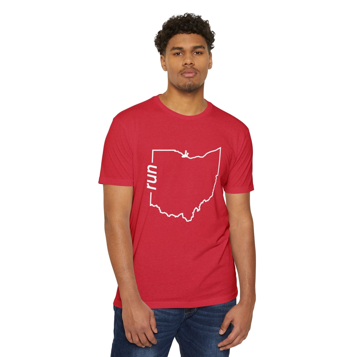 Run Ohio Blended Tee