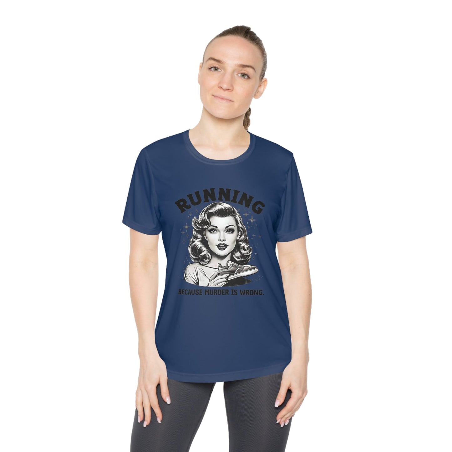 Murder is Wrong Women's Tech Tee