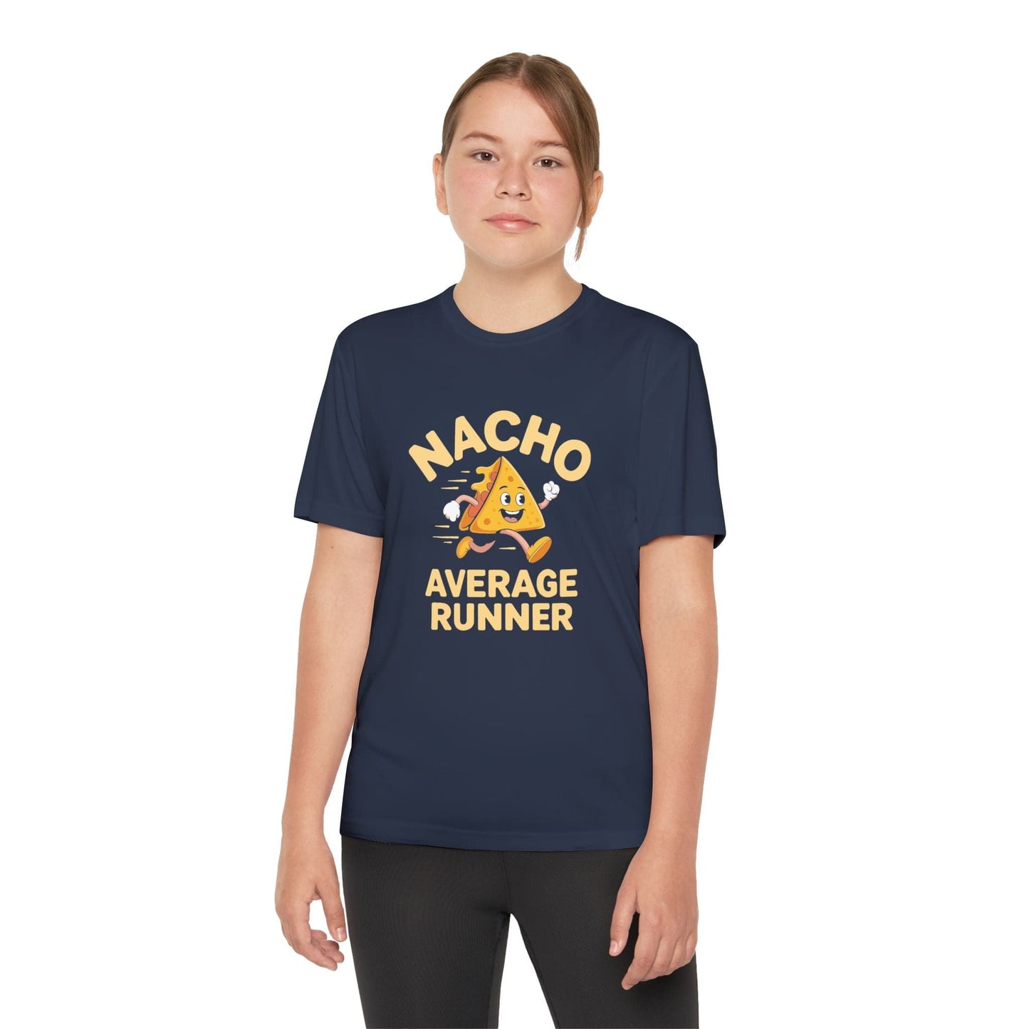 Nacho Average Runner Youth Tech Tee