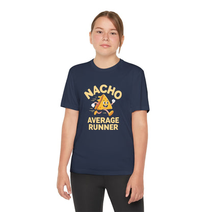 Nacho Average Runner Youth Tech Tee