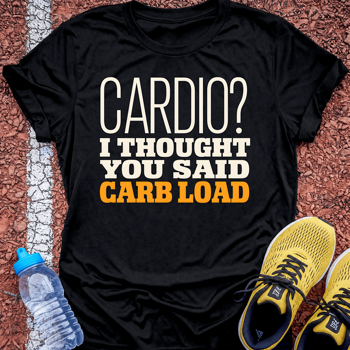 Carb Load T-Shirt - Black