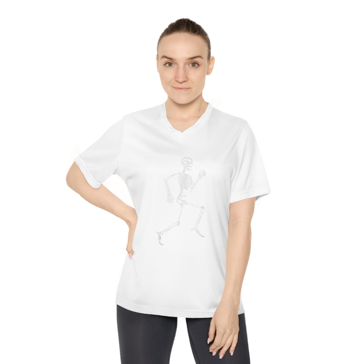 Bones Women's V-Neck Tech Tee