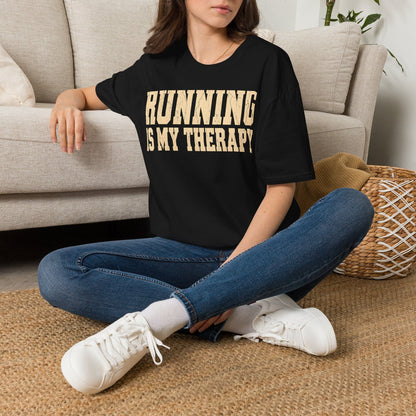 Running Is My Therapy T-Shirt