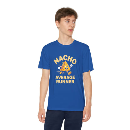 Nacho Average Runner Youth Tech Tee