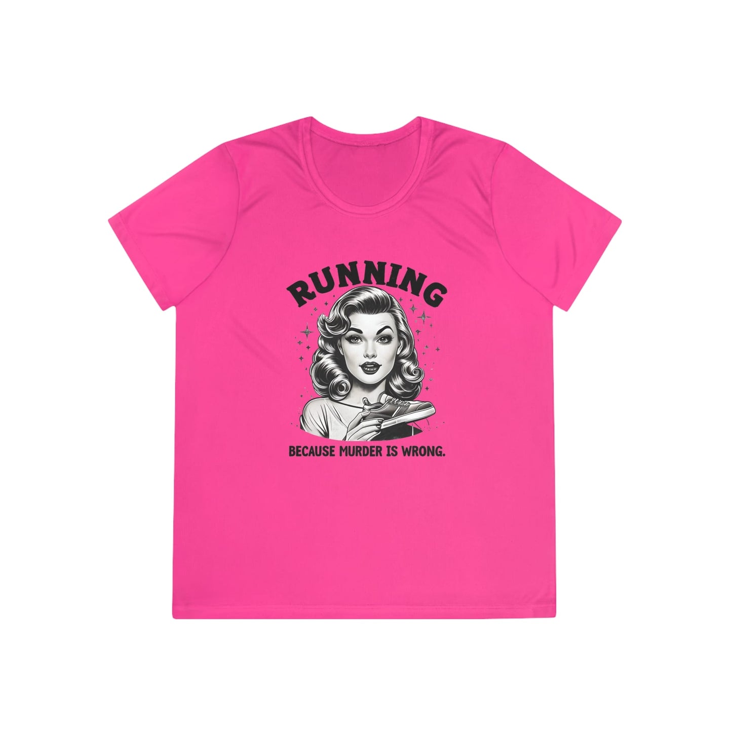 Murder is Wrong Women's Tech Tee
