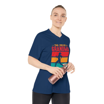 Grandma Women's V-Neck Tech Tee