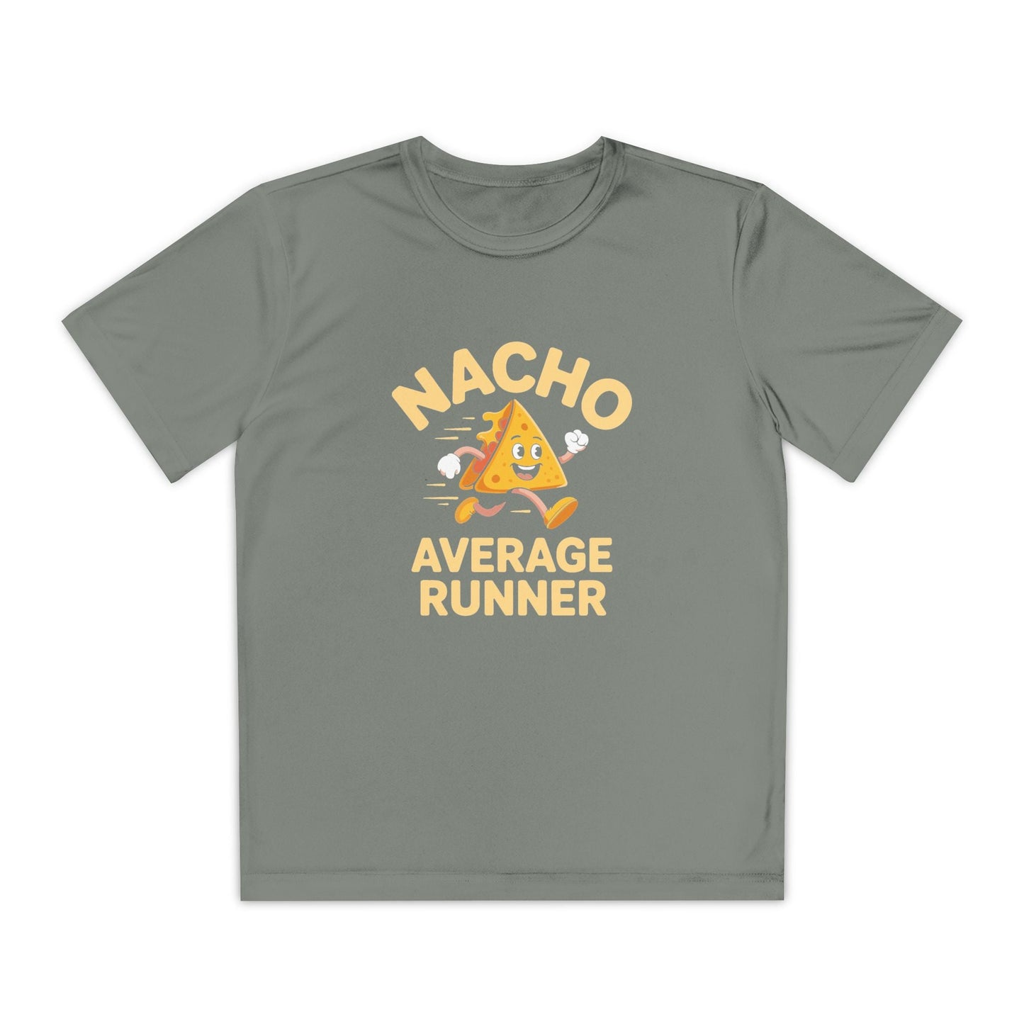 Nacho Average Runner Youth Tech Tee