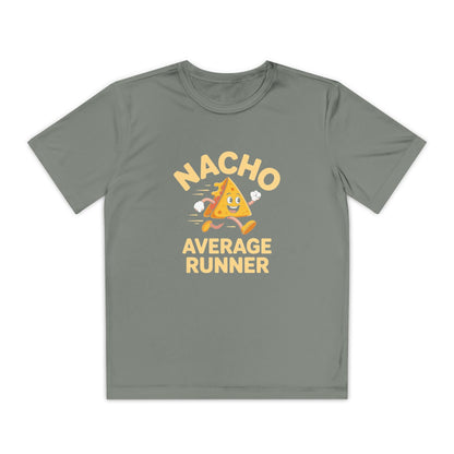 Nacho Average Runner Youth Tech Tee