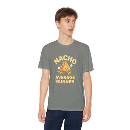 Nacho Average Runner Youth Tech Tee
