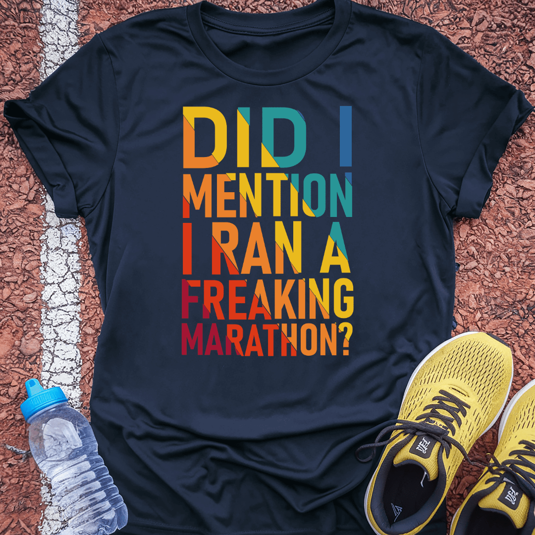 Freaking Marathon Tech Tee