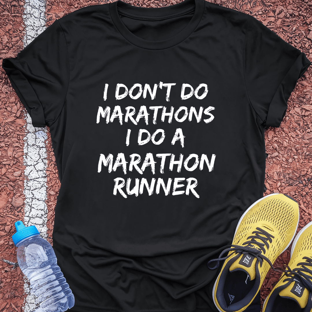 Do a Marathon Runner Tech Tee