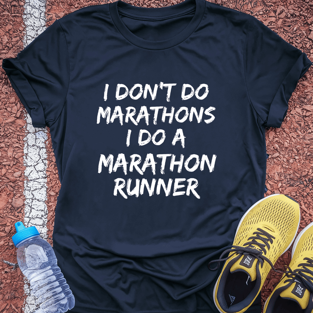 Do a Marathon Runner Tech Tee