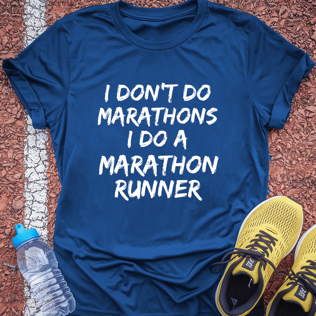 Do a Marathon Runner Tech Tee