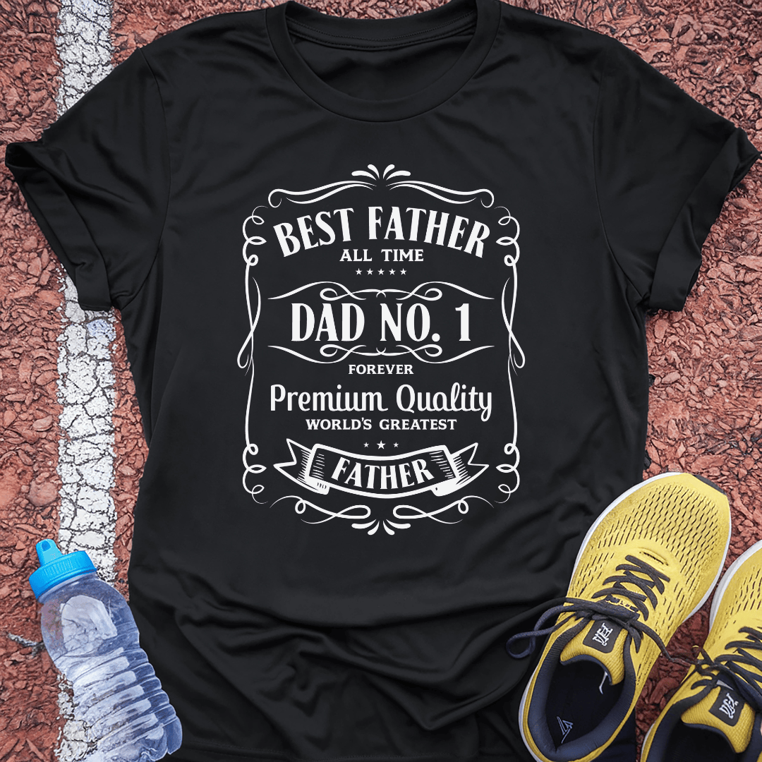 Dad No 1 Tech Tee