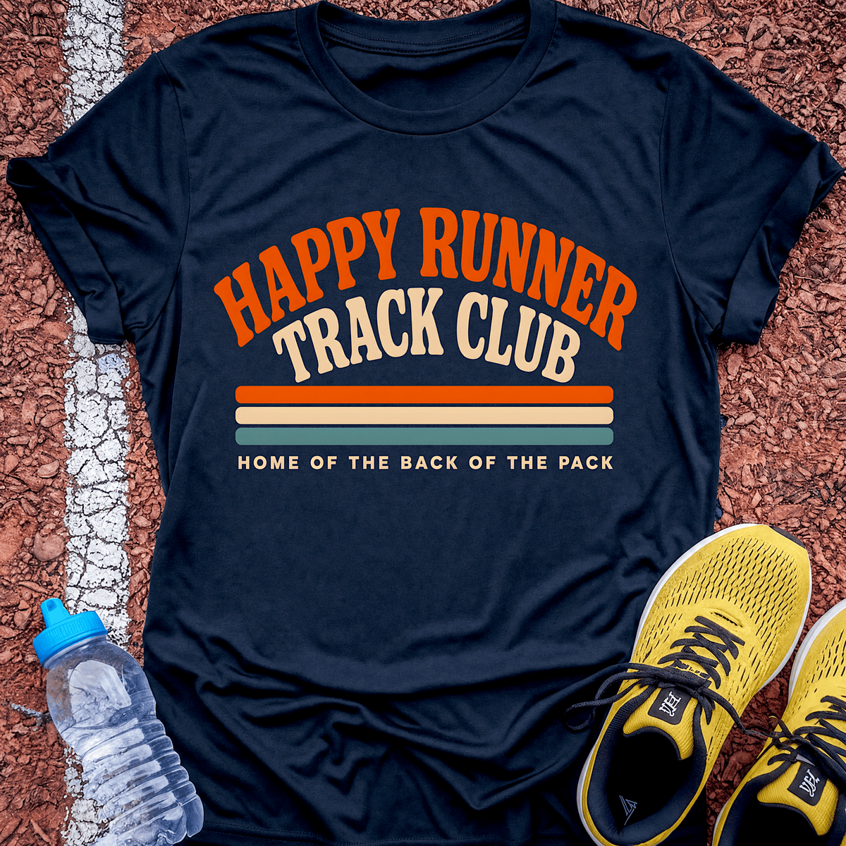 Happy Runner Track Club - Navy