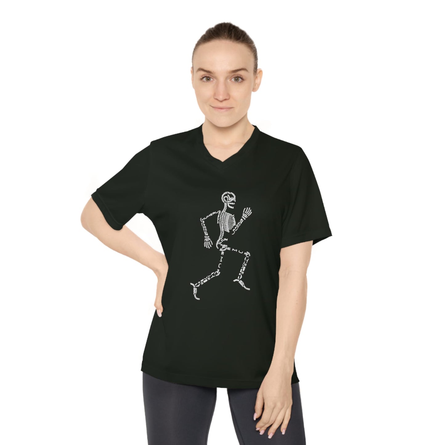 Bones Women's V-Neck Tech Tee