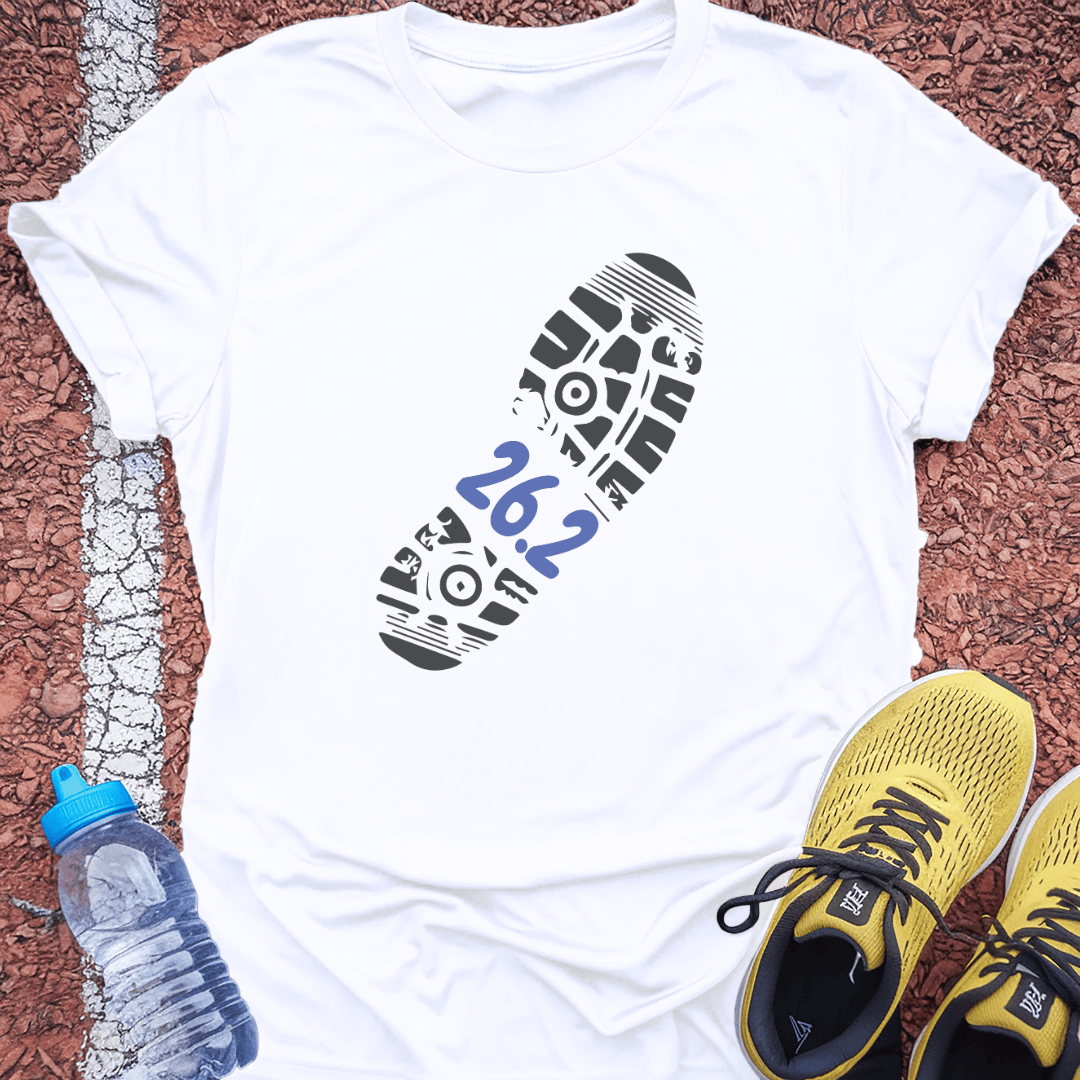 26.2 T-Shirt - White
