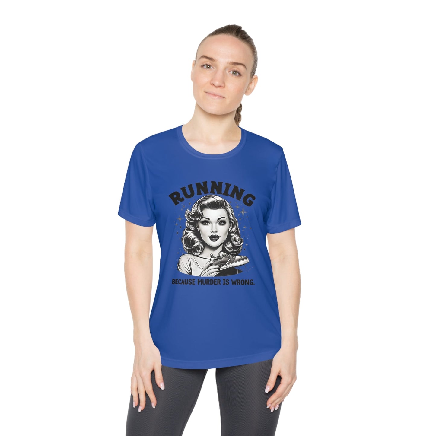 Murder is Wrong Women's Tech Tee