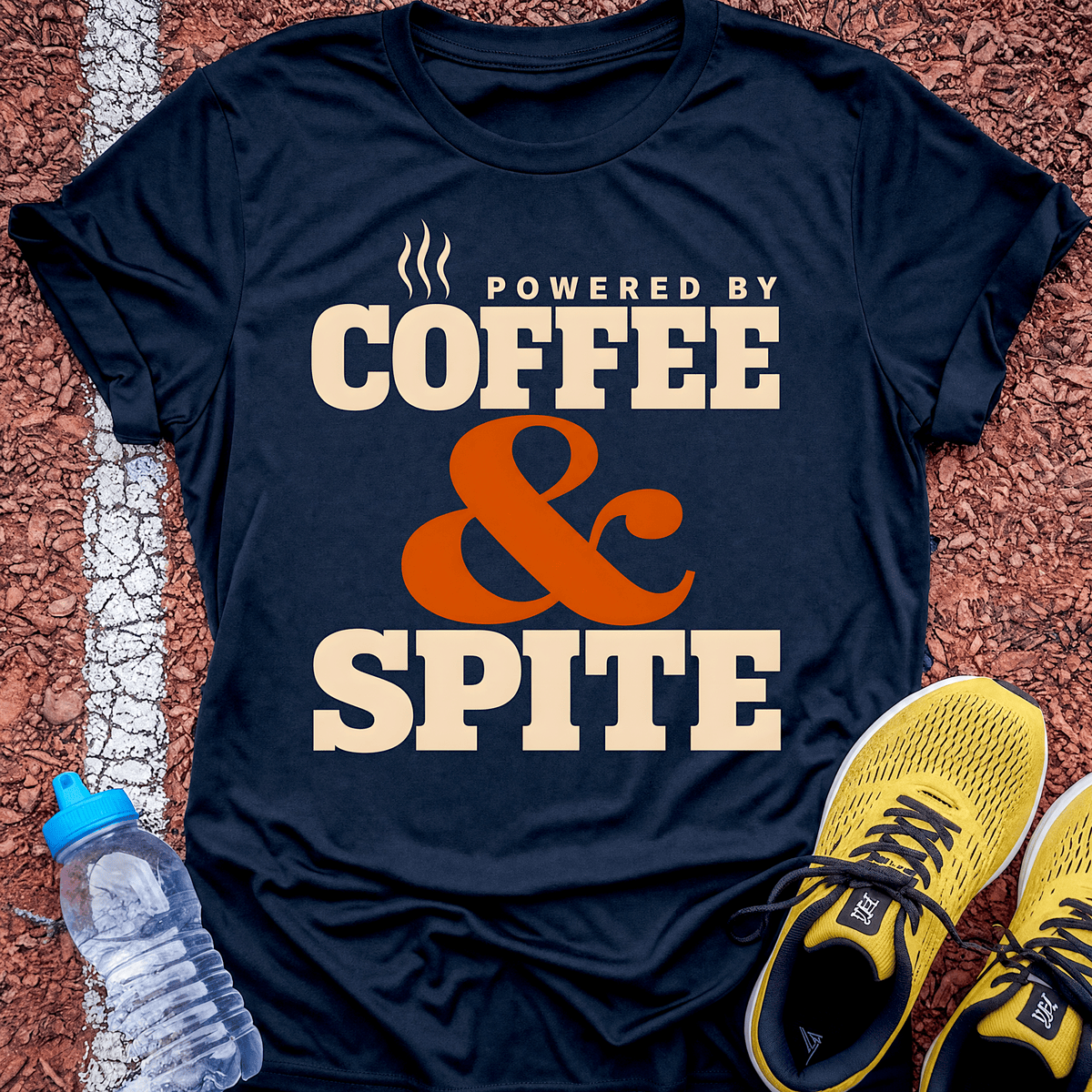 Coffee and Spite T-Shirt - Navy