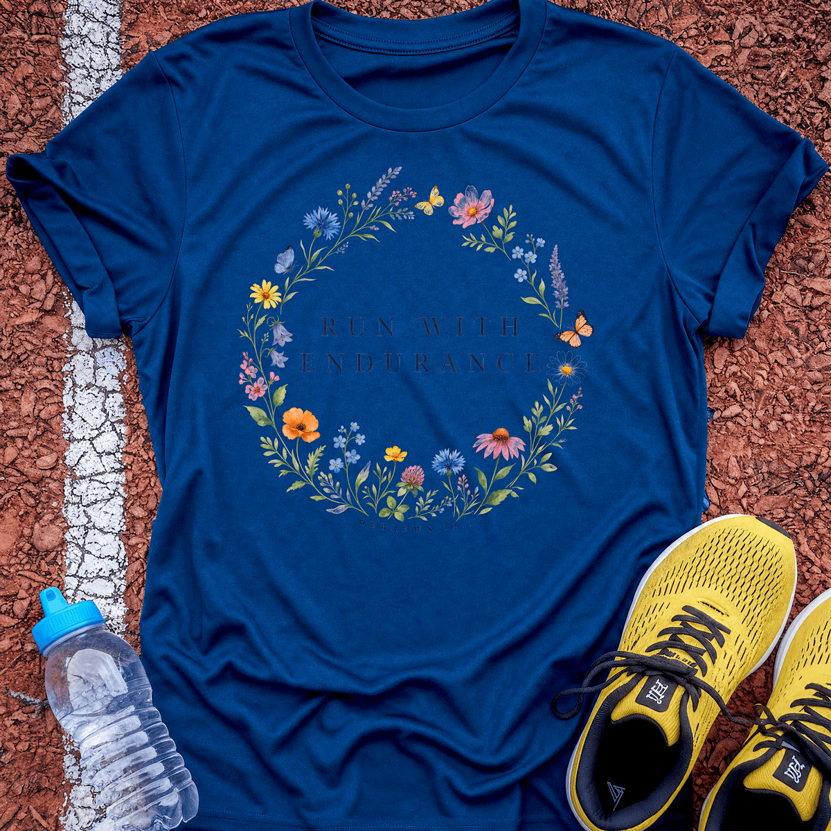 Run With Endurance T-Shirt - Royal