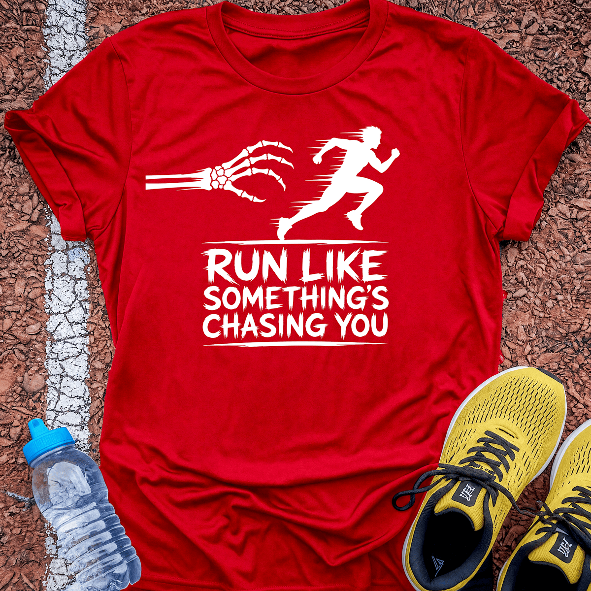 Run Like Something's Chasing You - Red