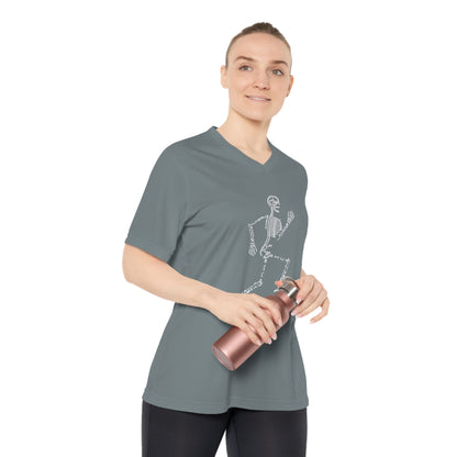 Bones Women's V-Neck Tech Tee