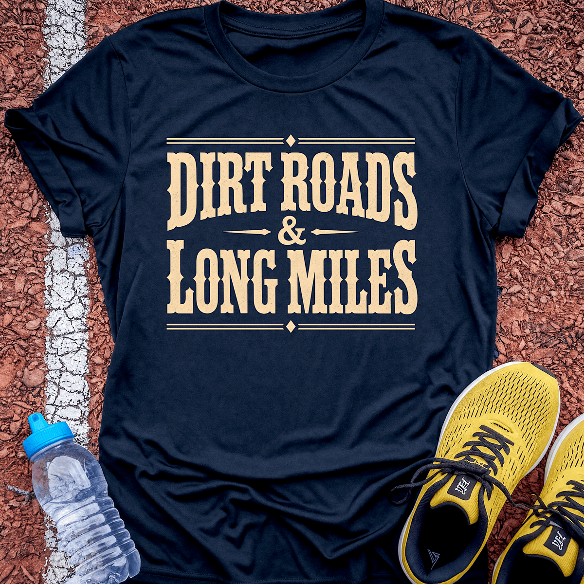 Dirt Roads T-Shirt - Navy