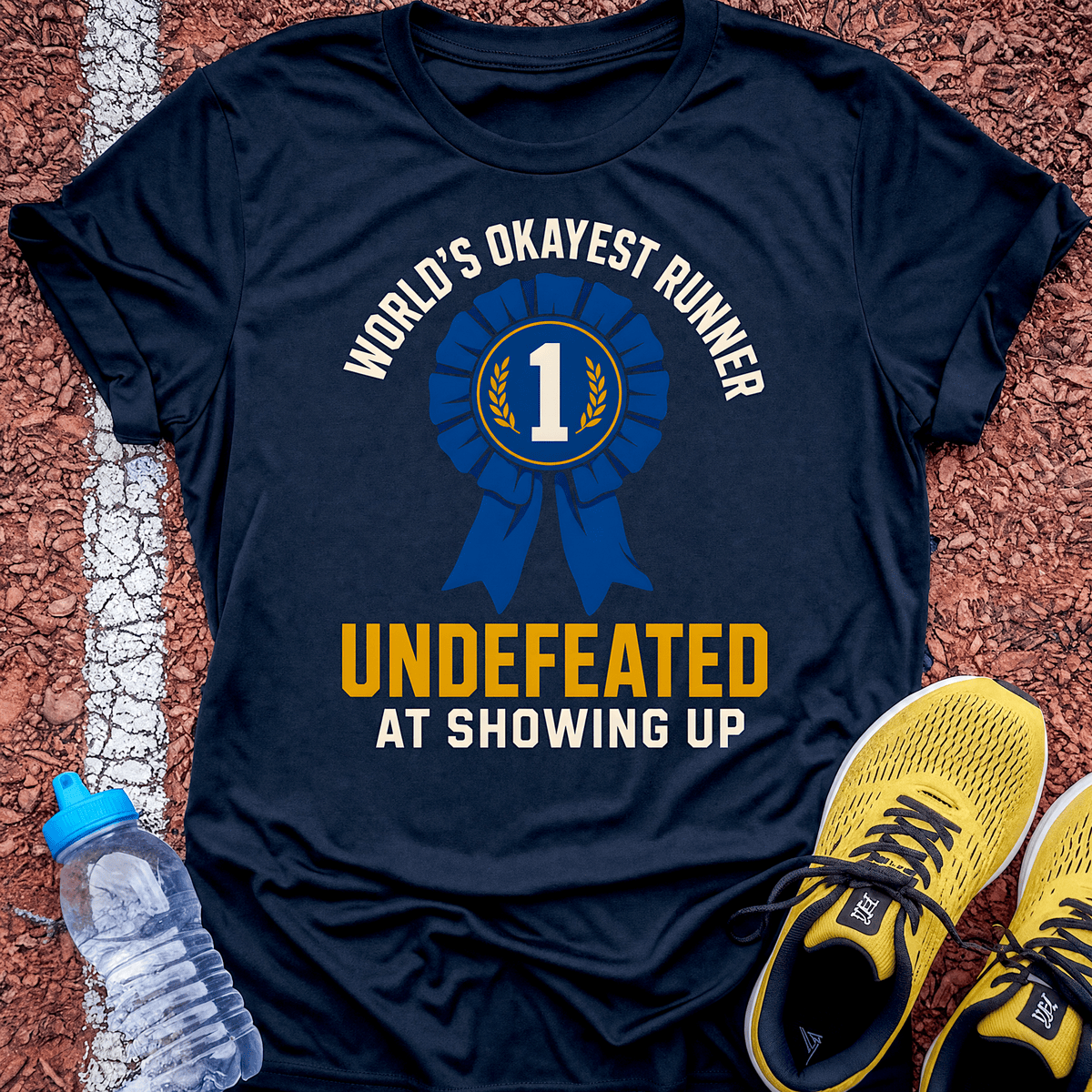 Undefeated at Showing Up - Navy